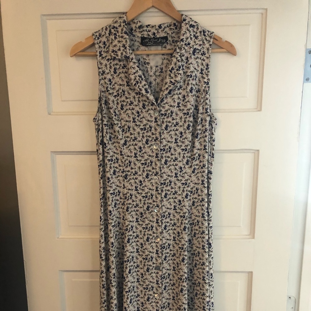 ☁️ Super Soft Vintage Grunge Floral Maxi ☁️